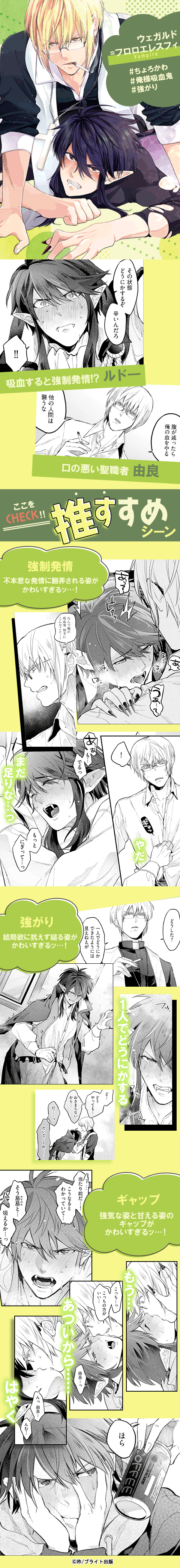 不良神父による発情吸血鬼のしつけ方【電子限定漫画付き】