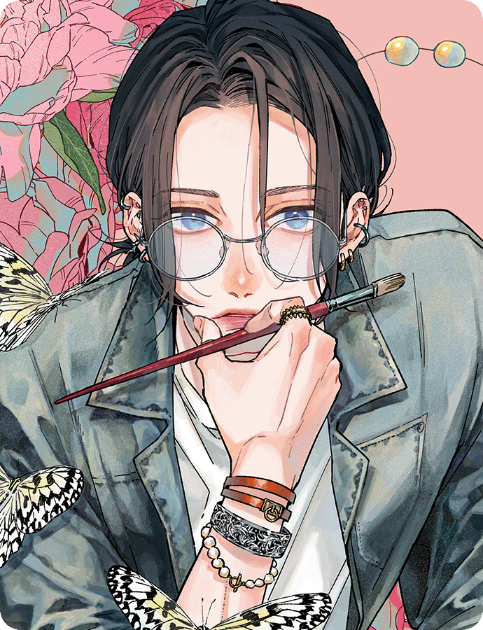 嵐に舞うプシュケ