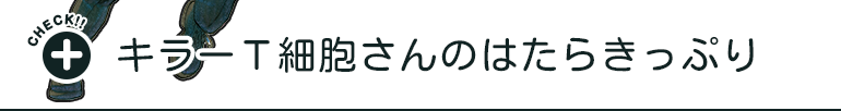 キラーT細胞さんについてもっと詳しく知る