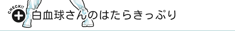 白血球さんについてもっと詳しく知る